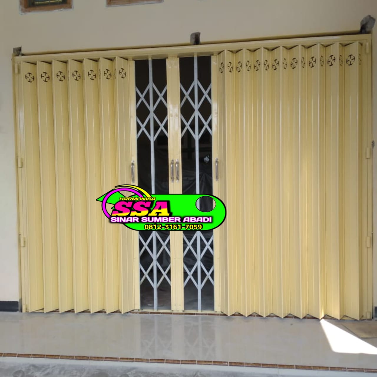 pintu harmonika murah