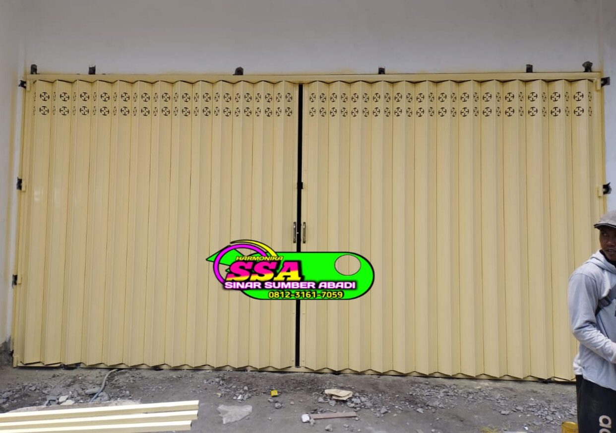 jasa pembuatan pintu harmonika
